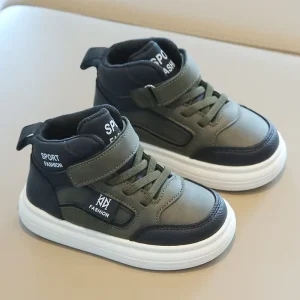 Teenagers Boy High Top Sport Shoes Children Girl Kids Unisex Shoes Sneaker Teenage Students and Children