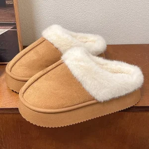 Thick Bottom Anti Slip Warm and Comfortable Women’s Slippers