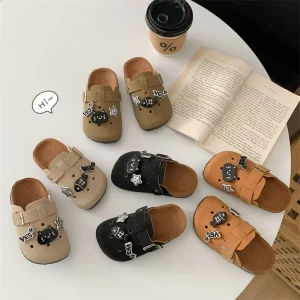 Thick Soled Retro Children’s slippers Fashion Outerwear Cute Baby’s slippers Summer Sandals