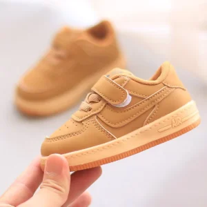 Toddler Baby Boys Girls Sneakers Soft Rubber Sole Kids First Walking Shoes M3777