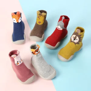 Toddler Baby Non Slip Socks 0-3 Years Good Quality Breathable Cartoon Baby Shoe Socks