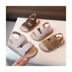 Toddler Baby Sandals for Boys and Girls Fashion Summer Flat Children’ s Footwear Unisex New Ankle Kid Beach Shoes