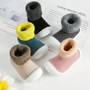 Toddler Baby Shoes Boys Girls First Walking Casual Shoes Non Slip Soft Sole Sneakers Toddler Infant Slippers Sock Shoes M3862