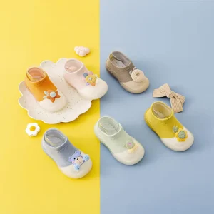 Toddler Baby Sock Shoes Infant Boys Girls Non Slip Floor Slipper Soft First Walking Shoes for Starter