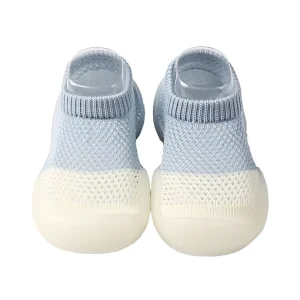 Toddler Baby Summer Mesh Socks Shoes Kids Boy Girl Non-Skid Indoor Floor Slipper First Walking Shoes M3684