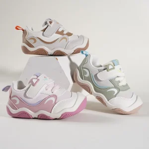 Toddler Boy Sneakers Non-slip Children’s Autumn Girls Casual Sneakers Lightweight Easy On/off Spring Casual Shoes for Kids