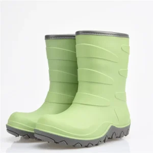 Toddler Boys Waterproof Rubber Rain Boots Lightweight Seamless for Age 5-12 (Little & Big Kid)