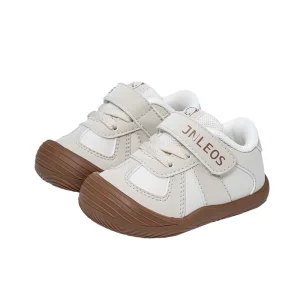 Toddler Casual Shoes for Boys and Girls Anti Kick Sports Microfiber Upper with Soft Sole Closed Toe