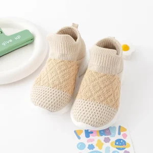 Toddler First Step Kids Shoes Comfortable & Flexible Sole Shock Absorbing Insole Casual Daily Wear Gender Neutral Style