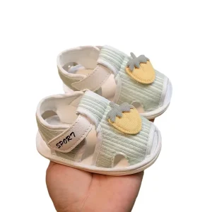 Toddler Kids Cute Beach Sandals Floor Non slip Soft Bottom Shoes Flat Outdoor Casual Baby Slippers