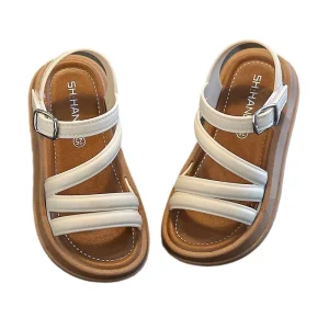 Toddler Kids Cute Beach Sandals Floor Non slip Soft Bottom Shoes Flat Slippers for 2 Year Baby Girl
