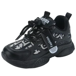 Toddler Kids Fashion Casual Sneakers Children Breathable Brand Footwear Boys Girls Sports School Walking Runner Chunky Shoes