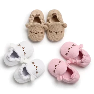 Toddler Knitted Shoes First Walkers Baby Shoes Kids Shoes Soft Sole Elastic Light Fabric for Spring Summer Non Slip Sole