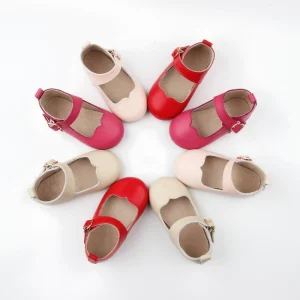 Toddler Mary Jane Prewalker Flats Daily Baby Girls Soft Sole Comfort Dress Shoes