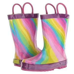 Toddler Pattern Rubber Kids Boots Cover Boots for Children