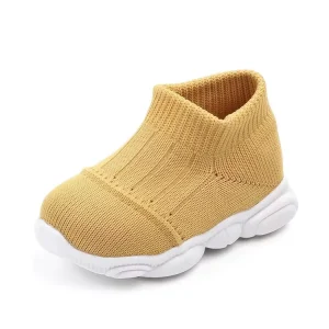 Toddler Unisex Baby Boys Girls High Top Sneaker Soft Anti Slip Sole Newborn Infant First Walkers Denim Shoes