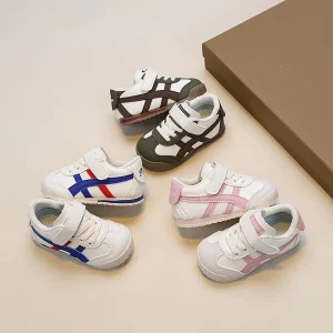 Toddler Vintage Baby Shoes for Boys and Girls Fashion Kids Designer Trainers Walking Children Casual Sport Sneakers