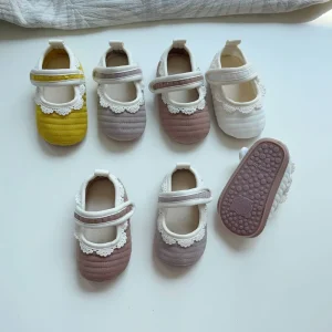 Toddler Walking Shoes Soft Sole & Soft Upper Multi color Cloth Shoes for Baby Boys and Girls Aged 0 2 Years Old
