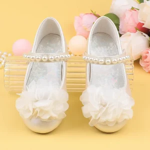 Toddler shoes girls Dress Shoes for Kids for School and Weddings princess shoes Korean Sweet versatile dress shoes dance shoes