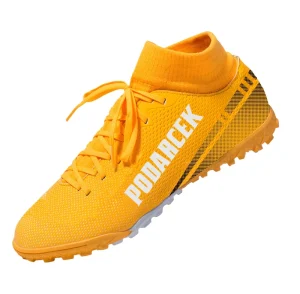 Top Quality Fg Tf Turf Artificial Kid Football Shoes Chuteira Profissional Botines De Futbol Soccer Boots for Men