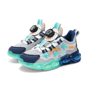 Trend Custom Safety for Martin Kids Shoes ODM OEM Boys Girls Casual Sports Streetwear Flat Knit Woven Mesh Synthetic