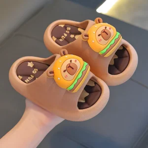 Trend Pvc slippers Kids slippers Outdoor slippers Fashion slippers Flat slippers Home slippers With Big Promotion