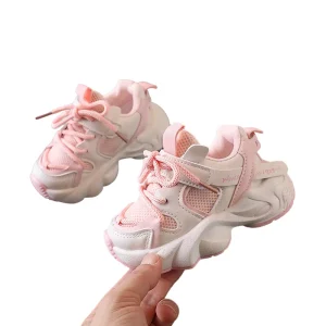 Trending Children’s Running Shoes Soft Soled Breathable Comfortable Kids Sport Shoes
