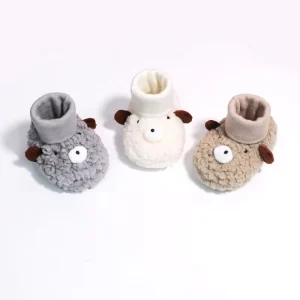 Trendy Infant Casual Cotton Shoe Anti slip Baby Girls Boys Shoes slippers