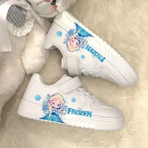 UV Printing Sneakers Shoes Soft Bottom Breathable Casual Children’s Sports Outdoor Walking Shoe