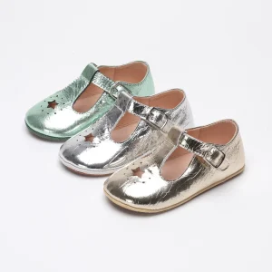 Unique Design Star Leather Soft Sole Infant Shoes Newborn Toddler First Step Baby Crib Shoes
