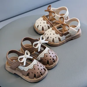 Unisex 1 3 Years Old Baby Animal Prints Jelly Slip On Platform Toddler Shoes Summer Outdoor Non Slip Soft PU Insole PVC Outsole