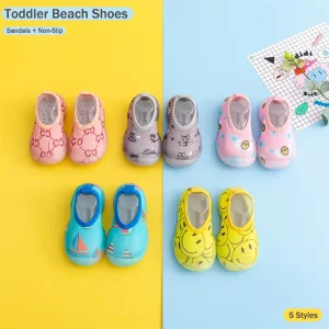 Unisex Baby 1 3Y Non Slip Floor Socks Shoes Fast Dry Fabric Water Sport Summer Sneakers Toddler Baby First Shoes Sandals