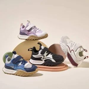 Unisex Casual Shoes for Kids 2-12 Years Soft PU Material Anti-Slip Sole Spring Autumn Summer