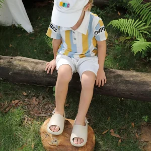 Unisex Children’s Summer Outdoor Beach Shoes Hook & Loop Closure EVA Material Toddler & Baby Sandals Slippers Clogs