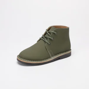 Unisex Children’s Winter Flat Boots with Cute Lace-up Design New Comfortable Kids Shoes Featuring Genuine Leather Lining