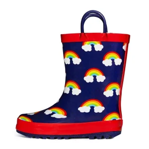 Unisex Cute Print Waterproof Custom Rain Boots for Kids