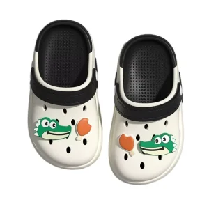 Unisex Dinosaur Summer Clog Mules Shoes for Boys and Girls New Non-Slip Sandals EVA Insole Comfortable Feel for Kids