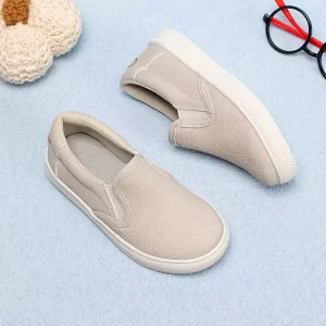 Unisex Kids Casual Large Size Slip On Loafers Party Spring All Match Style Shoes