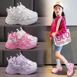 Unisex Kids Sneakers Boys Girls Casual Shoes School Student Kids Running Shoes for Children