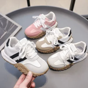 Unisex New Fashion Casual Shoes Kids 2 12 Years Baby Soft PU Anti slip Sole Summer Style Spring Autumn Walking