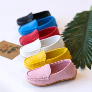 Unisex Slip On Loafers Casual Summer Walking Shoes for Kids and Toddlers Spring Autumn Kids Casual Loafers