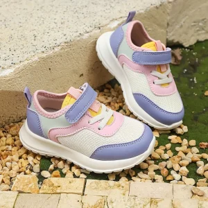 Unisex Sneakers for Boys and Girls New Spring and Autumn Patchwork Running Shoes for Children