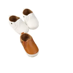 Unisex Spring Autumn Sneakers for Newborn Infants and Toddlers Insole Material Rubber