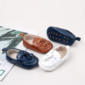 Unisex Spring and Autumn Casual Loafers Breathable Soft Bottom Non Slip Sneakers for Baby Toddler Men and Women