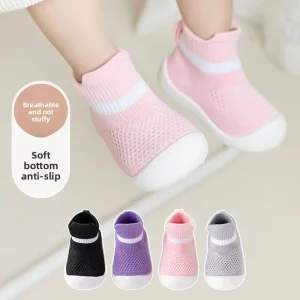 Unisex Toddler Infant Shoes Spring Autumn Breathable Waterproof Mid Calf Soft Sole Non slip Anti kick Leisure 12 36 Months