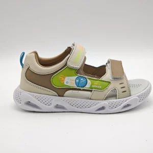 Unisex Toddlers Breathable Waterproof EVA Midsole Cotton Lining Summer Slip On Kids Flat Sandals & Footwear