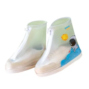 Unisex Waterproof Rain Boots Reusable Shoe Cover for Men and Women PVC Eco friendly Shoe Covers