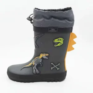 Unisex Waterproof Summer Winter Gumboots Toddler Collar Design Anti-Slip Rain Boots for Kids