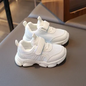 Unisex White Sneakers Running Shoes Outdoor Casual Shoes for Spring Autumn