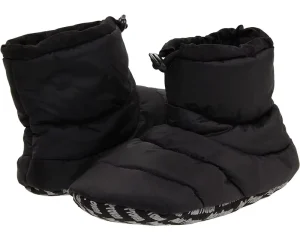 Unisex Winter Quilted Down Slipper Warm Cozy Boots Indoor Snow Booties Water Resistant Shoes for Women Men and Kids